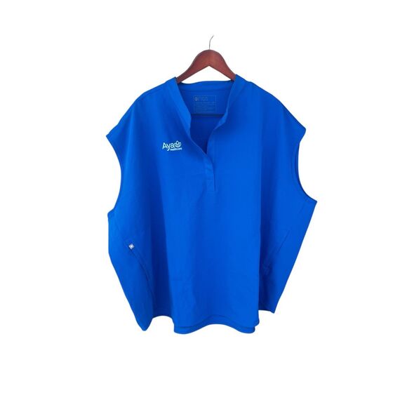 Figs 5xl Rafaela 3 pocket top high waisted Zamora pants scrub set Aya healthcare - Picture 2 of 9